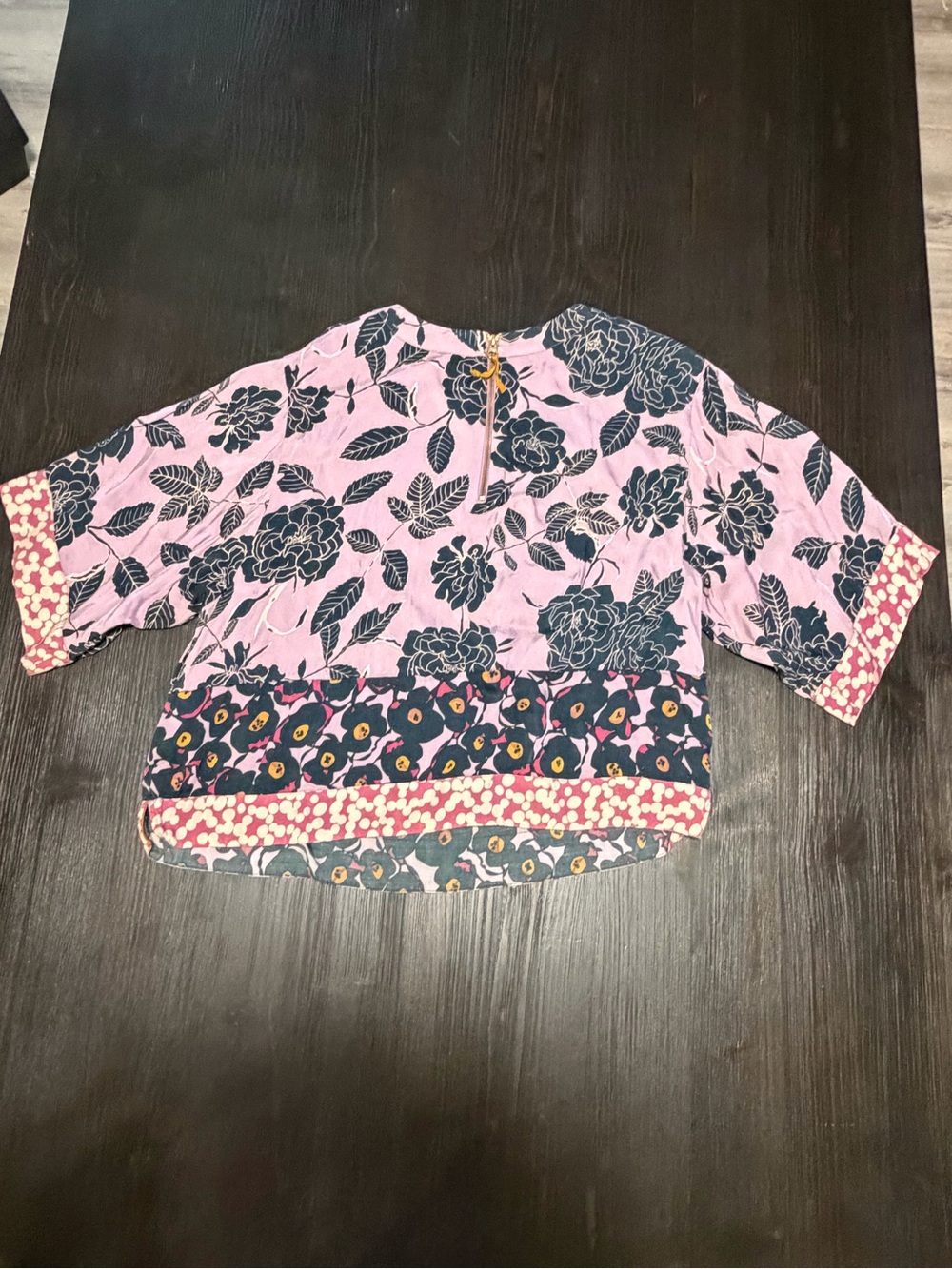 Boden Large Floral Blouse - Picture 2 of 9